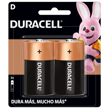 Duracell Pilas C alcalinas, baterías de larga duración 1.5V, 2 pilas